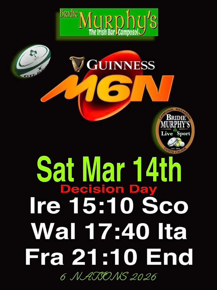 Poster for 6 Nations 2026