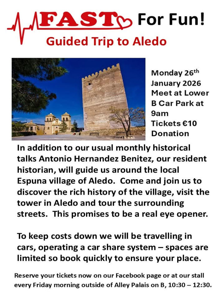 Poster for Aledo Guided Trip