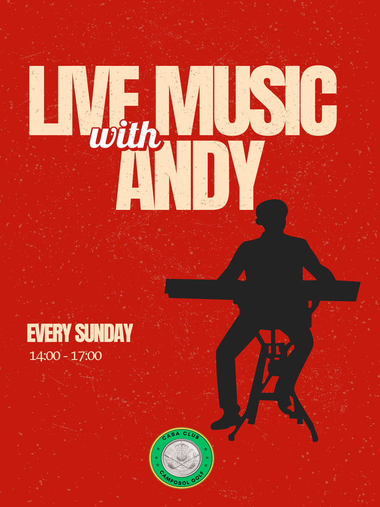 Poster for Live Music With Andy