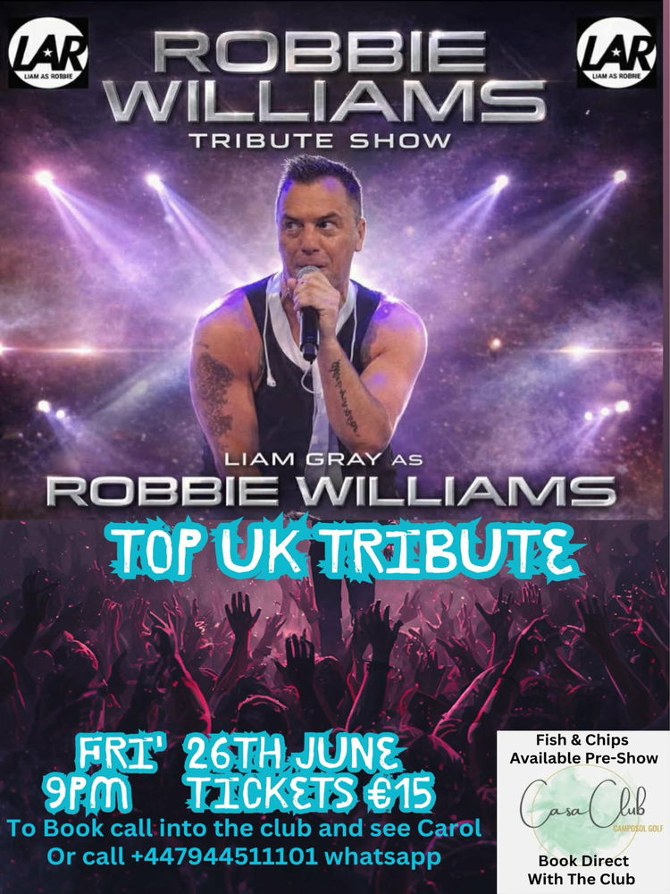 Poster for Robbie Williams