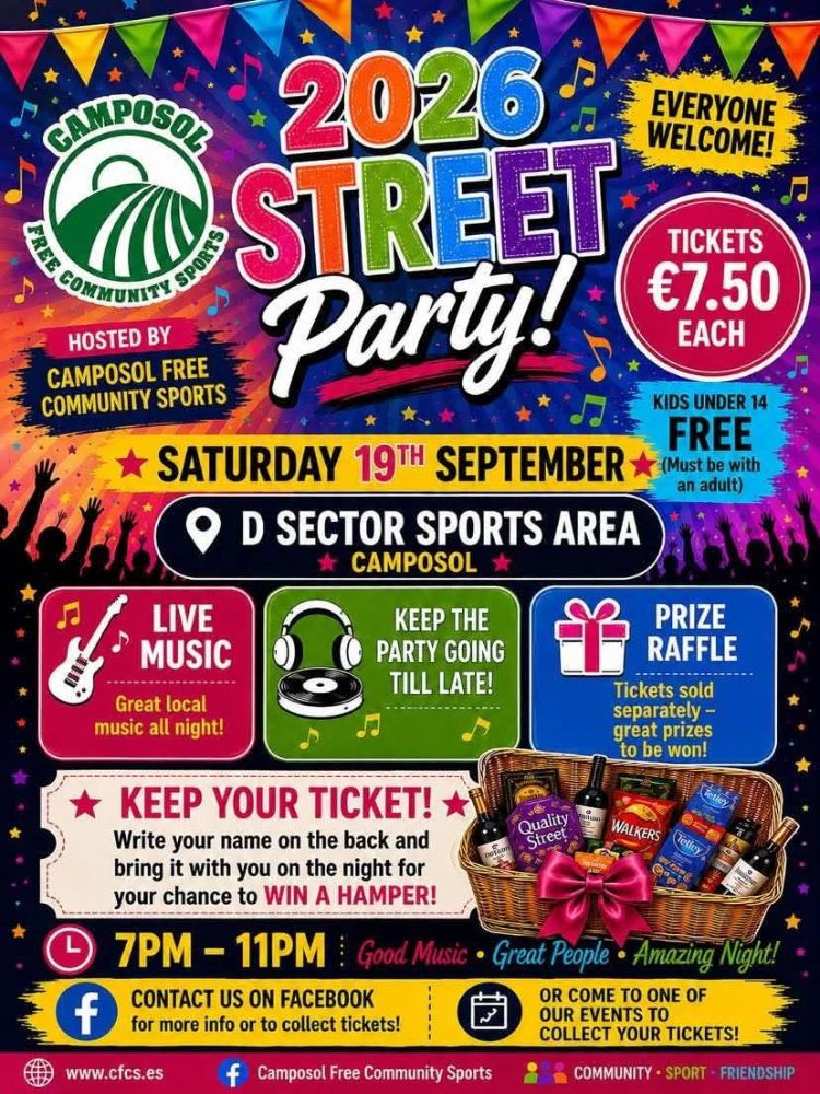 Poster for 2026 Street Party