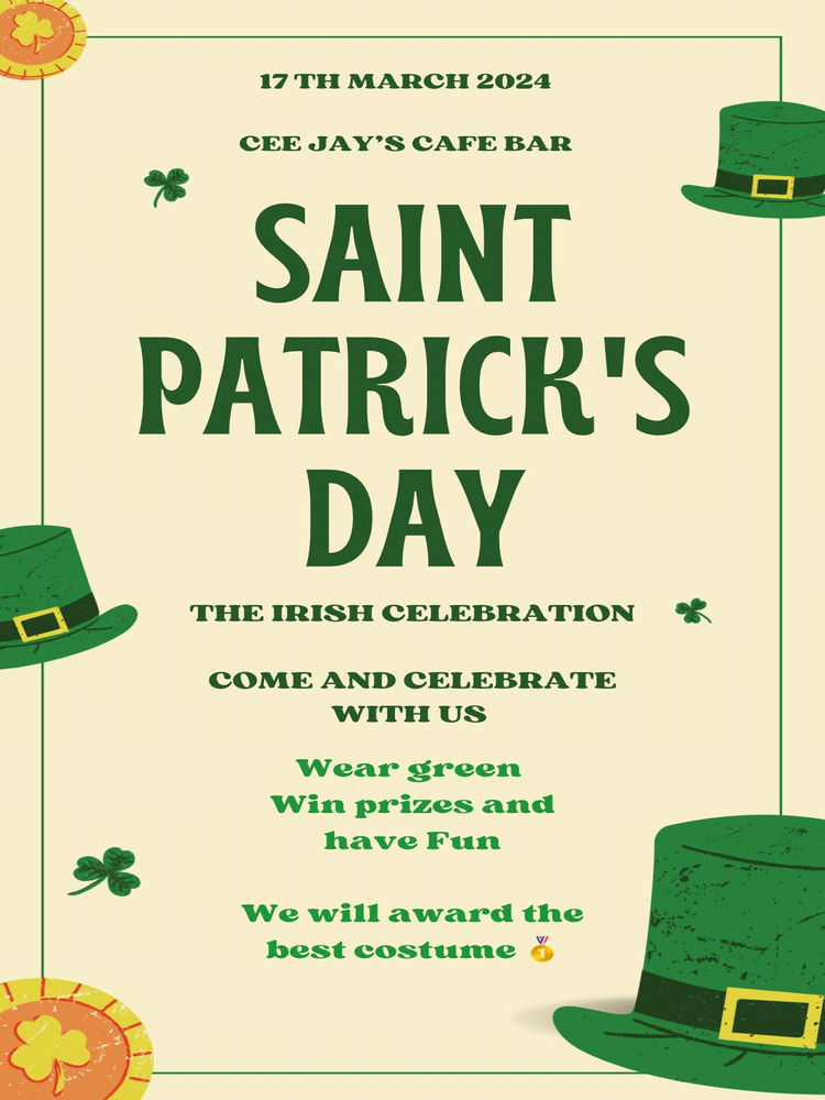 Poster for St. Patrick's Day