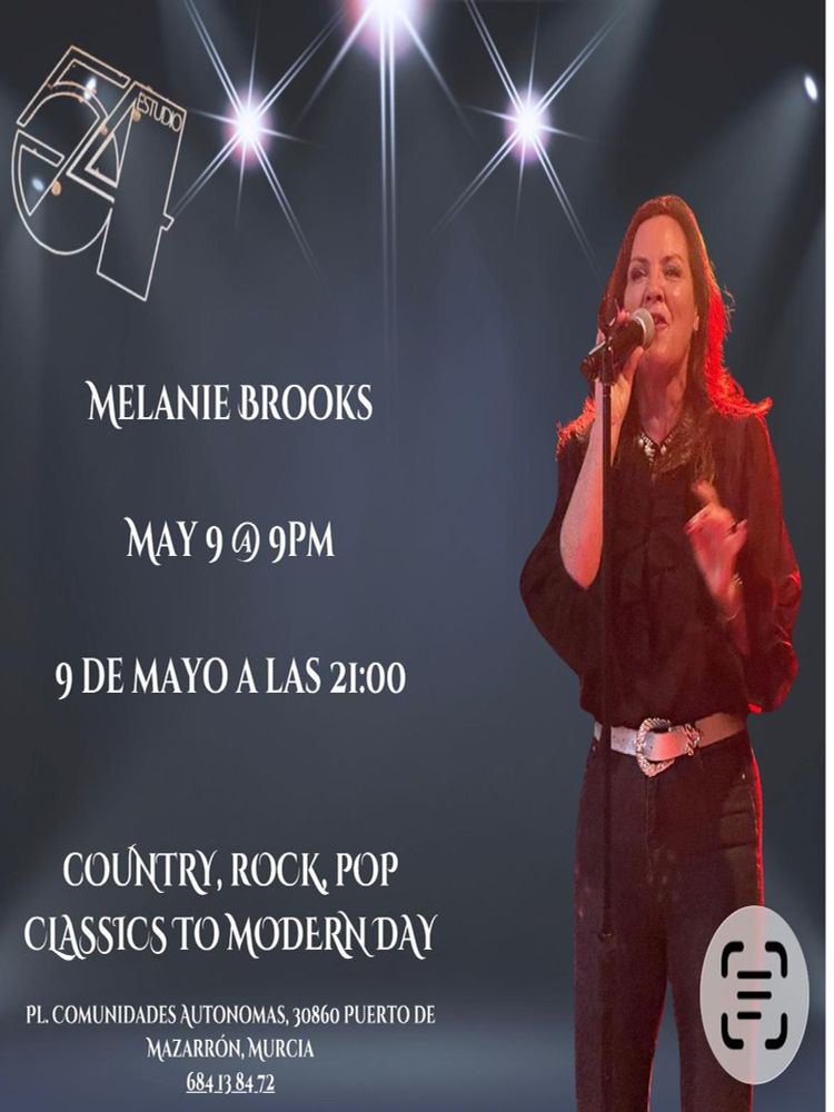 Poster for Melanie Brooks