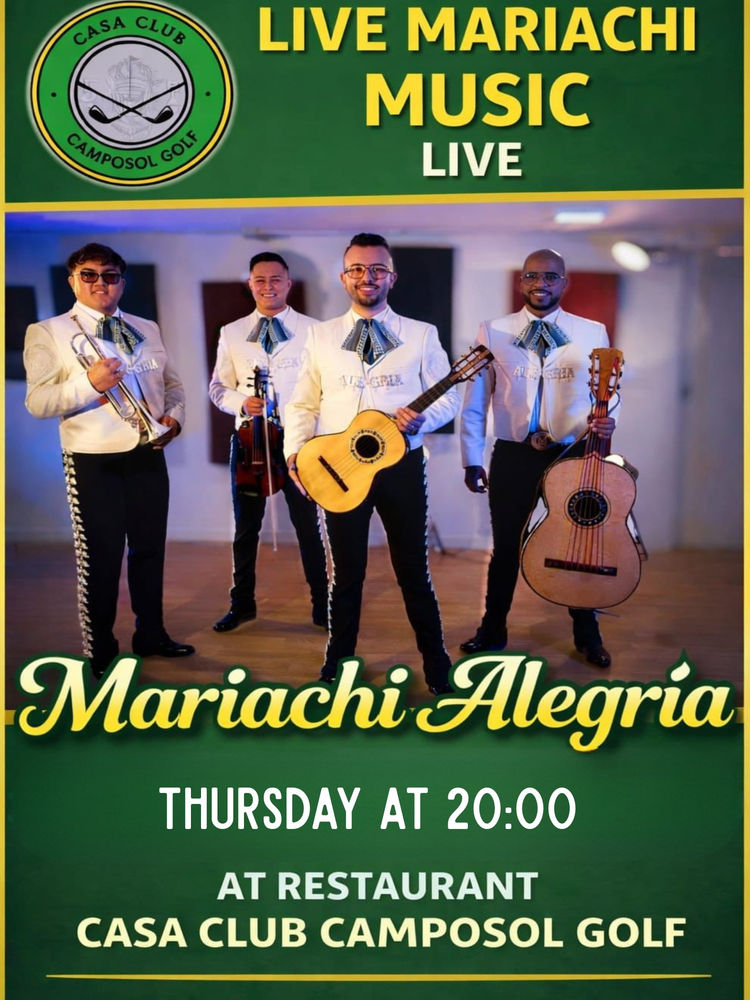 Poster for Mariachi Alegría