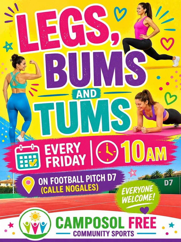 Poster for Legs, Bums and Tums