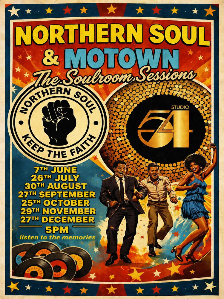 Poster for Northern Soul and Motown