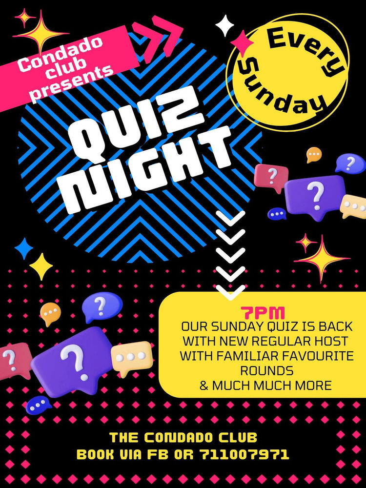 Poster for Quiz Night