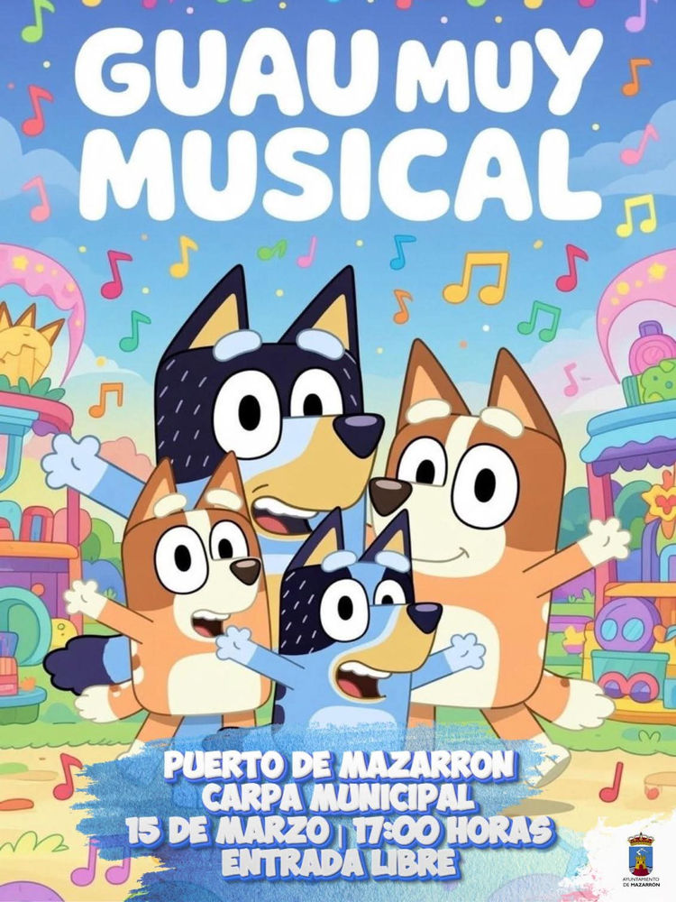 Poster for Guau Muy Musicál