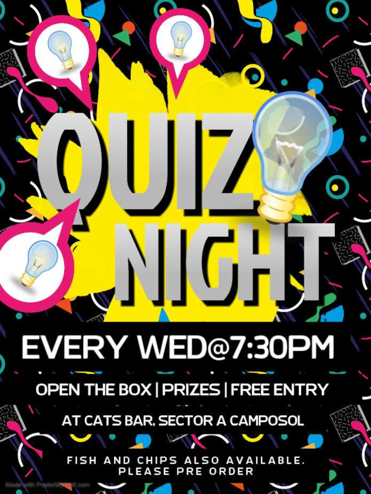 Poster for Quiz Night