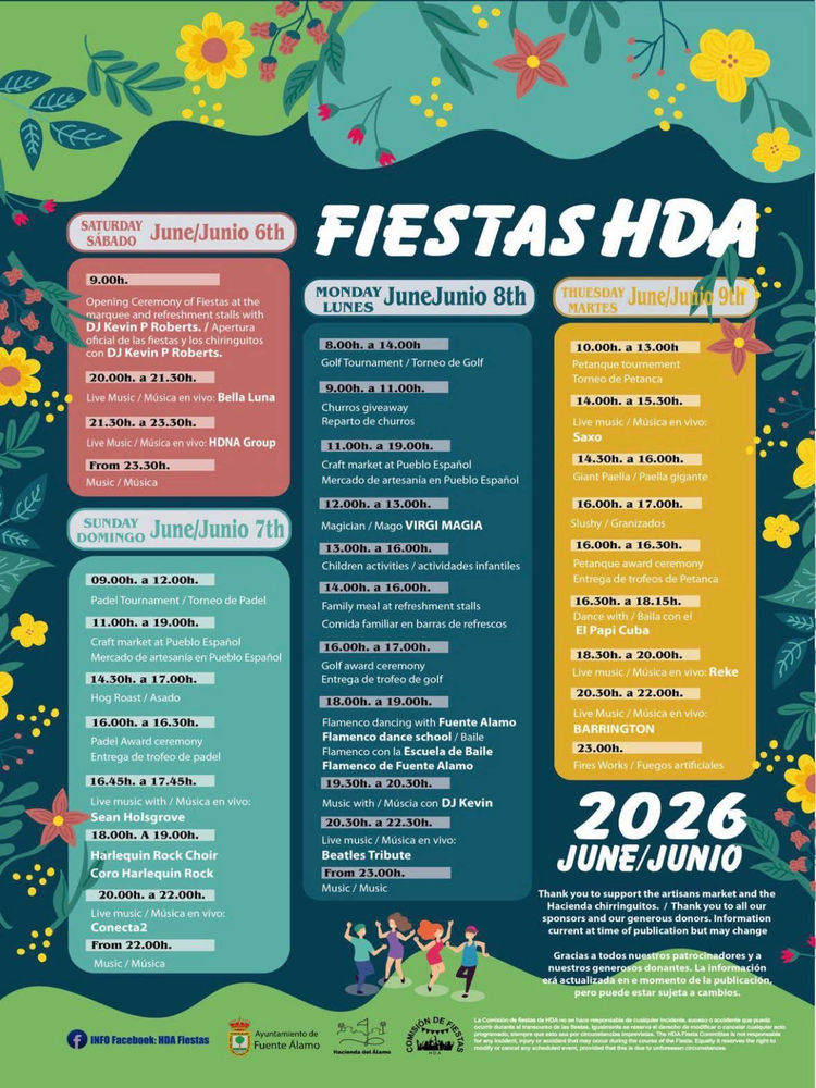 Poster for Fiestas HDA