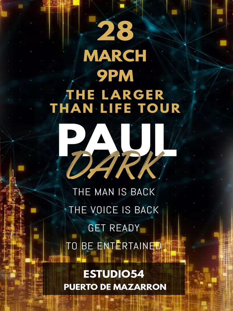 Poster for Paul Dark