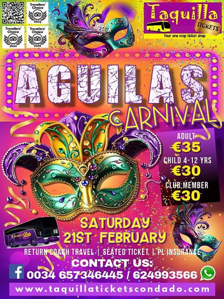 Poster for Águilas Carnival