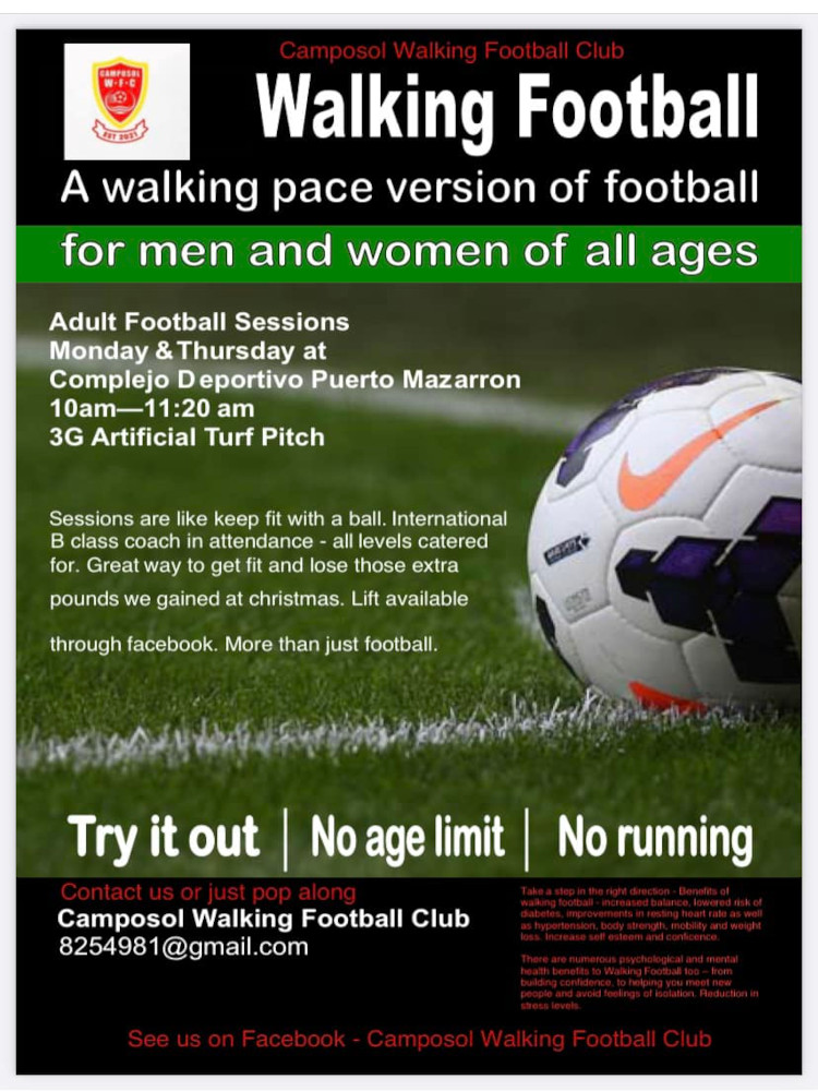 Poster for Walking Football