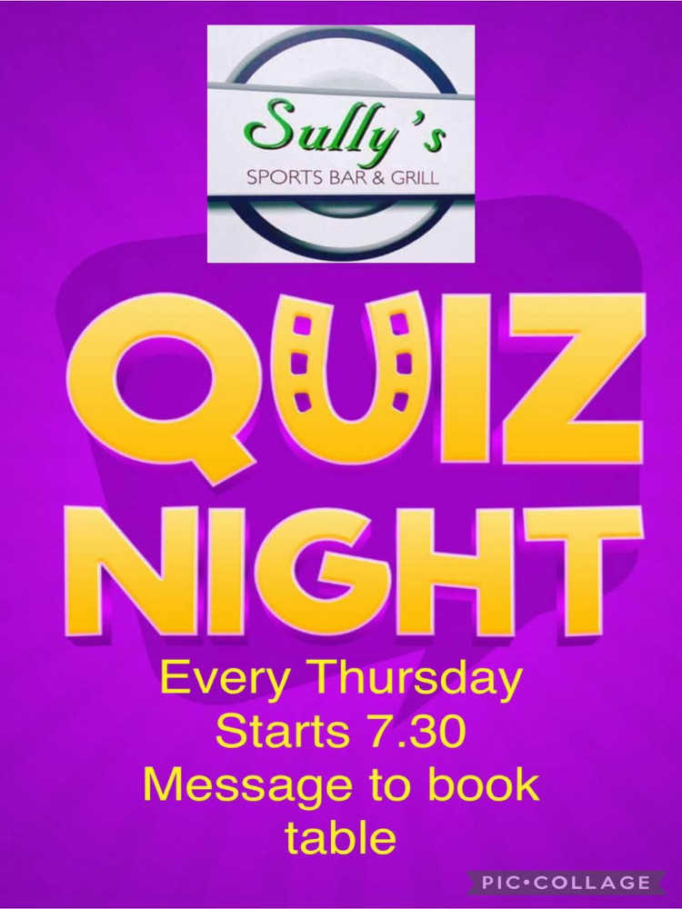 Poster for Quiz Night