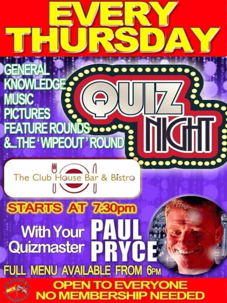 Poster for Quiz Night