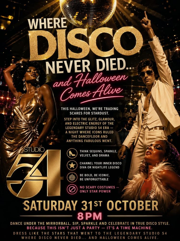 Poster for Disco Never Died