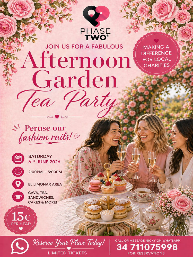 Poster for Afternoon Garden Tea Party