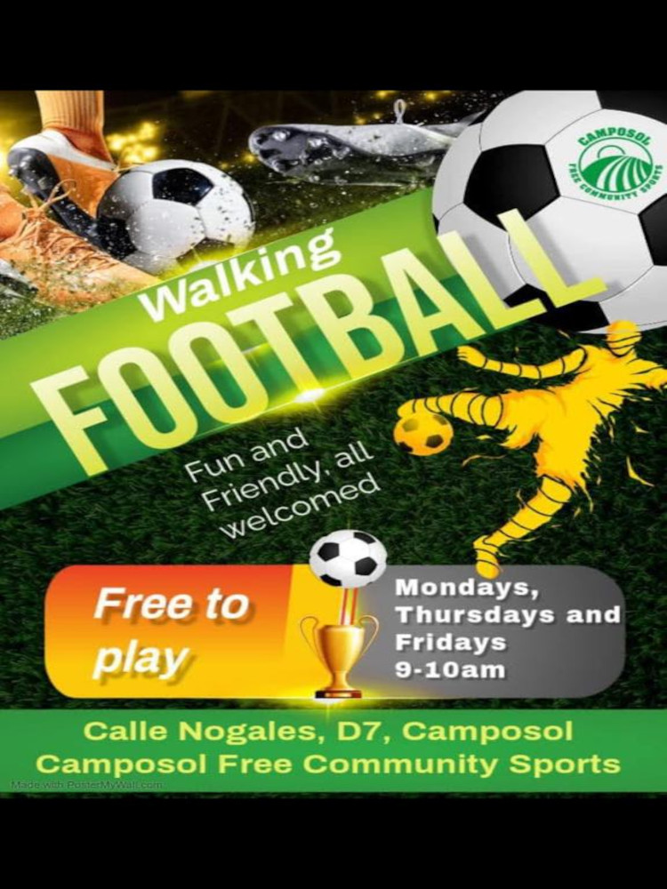 Poster for Walking Football