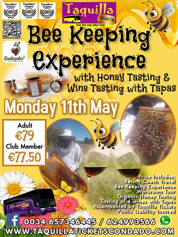 Poster for Beekeeping Experience