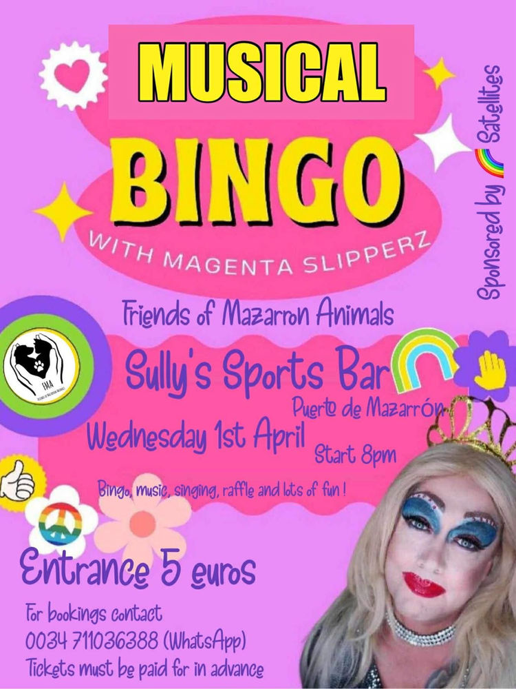 Poster for Musical Bingo