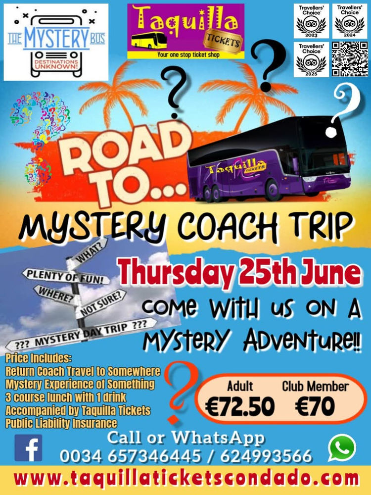 Poster for Mystery Coach Trip