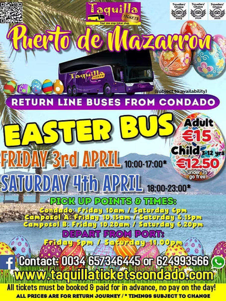 Poster for Easter Bus