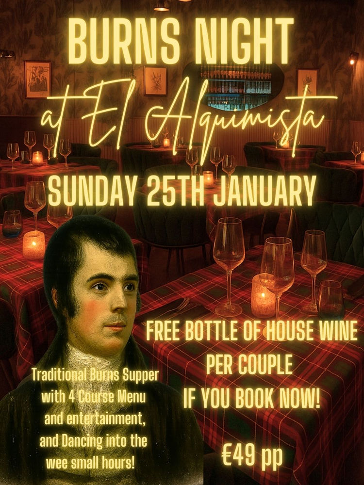 Poster for Burns Night