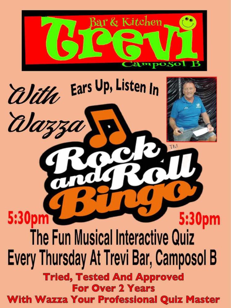 Poster for Rock and Roll Bingo