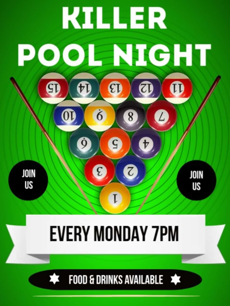 Poster for Killer Pool Night