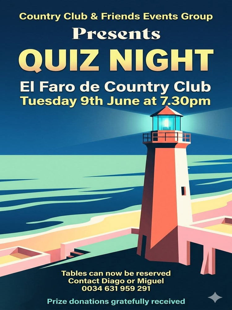 Poster for Quiz Night