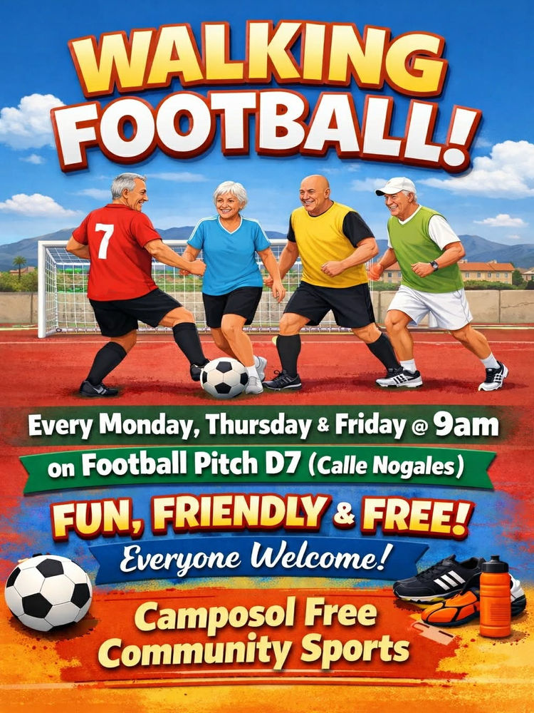 Poster for Walking Football