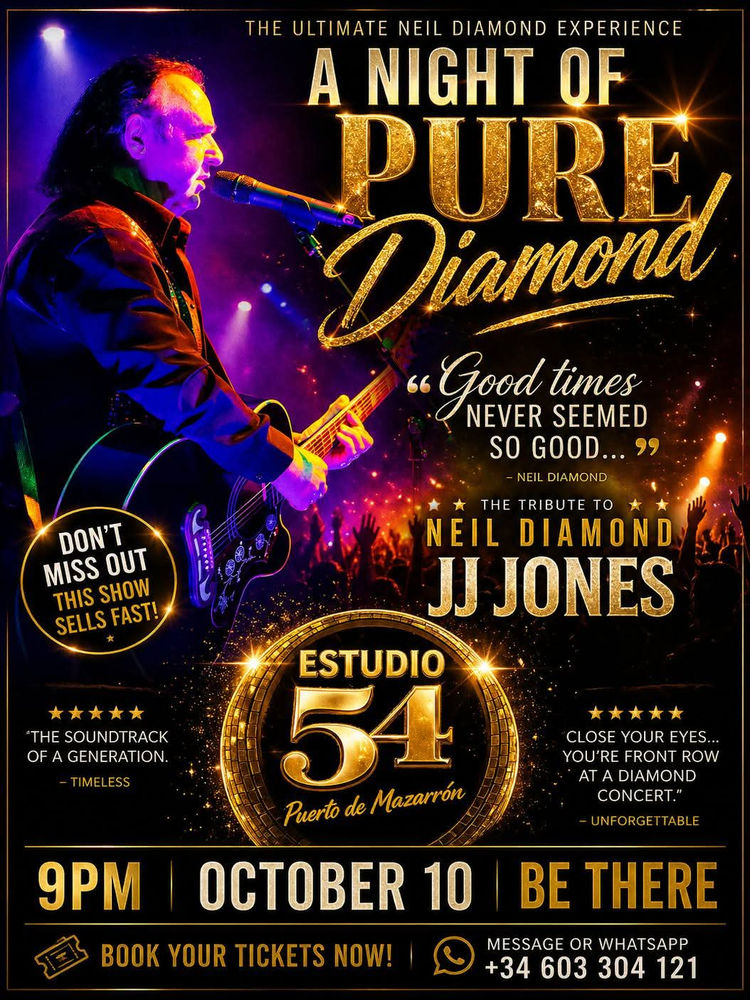 Poster for Neil Diamond Tribute