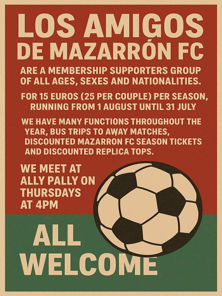 Poster for Los Amigos de MFC