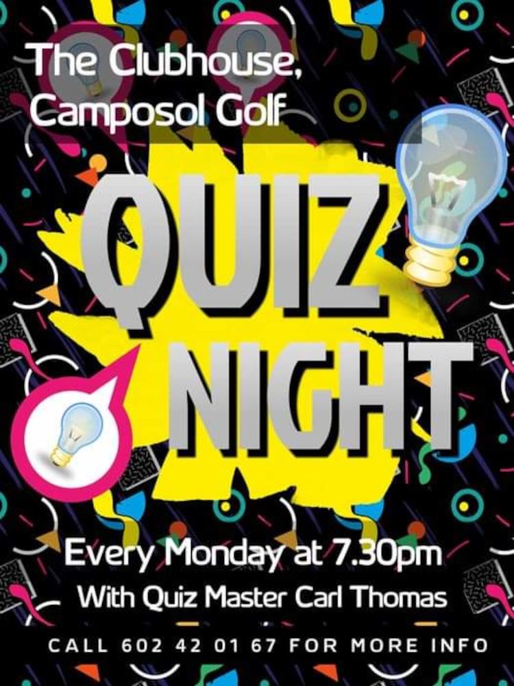 Poster for Quiz Night