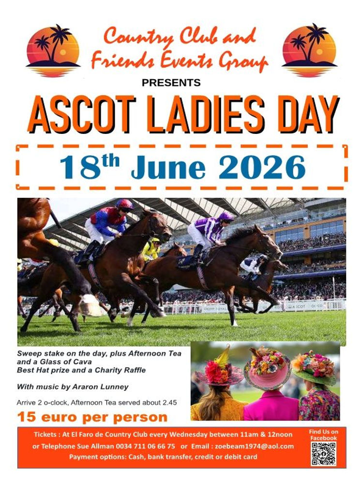 Poster for Ascot Ladies Day