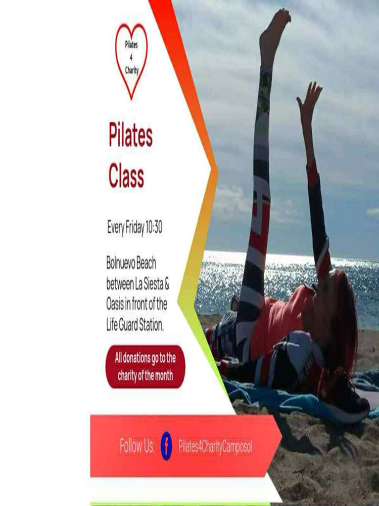 Poster for Pilates Class