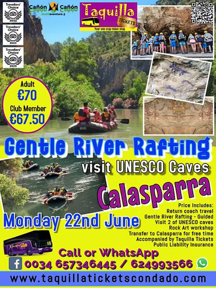 Poster for Gentle River Rafting