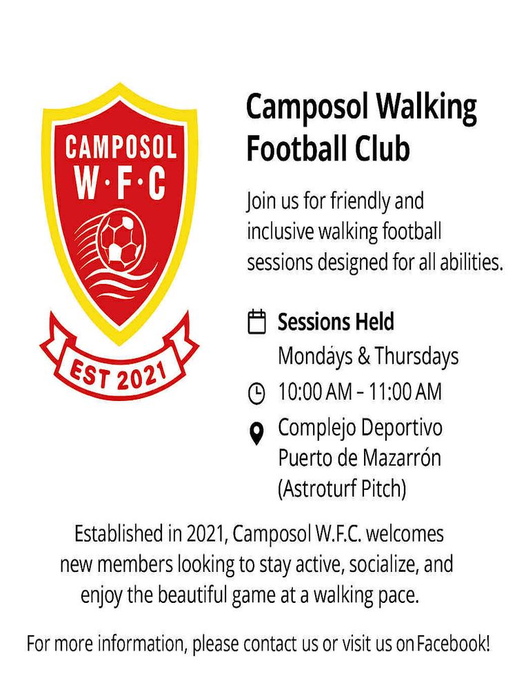 Poster for Walking Football