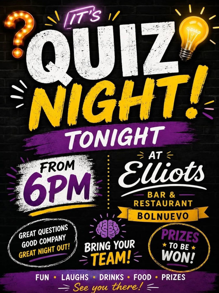 Poster for Quiz Night