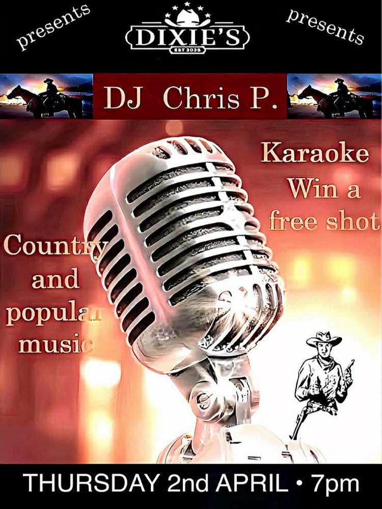 Poster for DJ Chris P