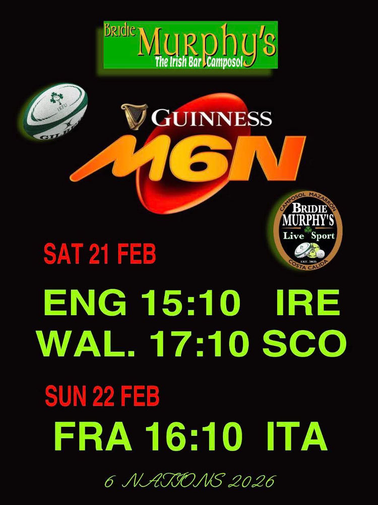 Poster for 6 Nations 2026