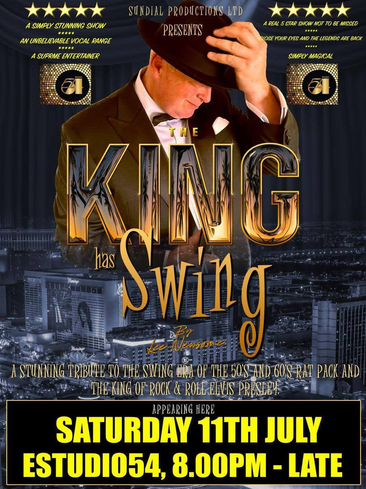 Poster for The King Has Swing