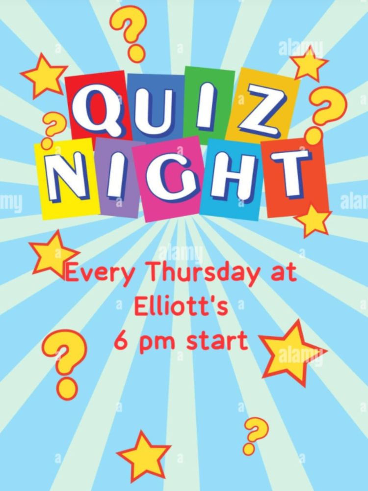 Poster for Quiz Night