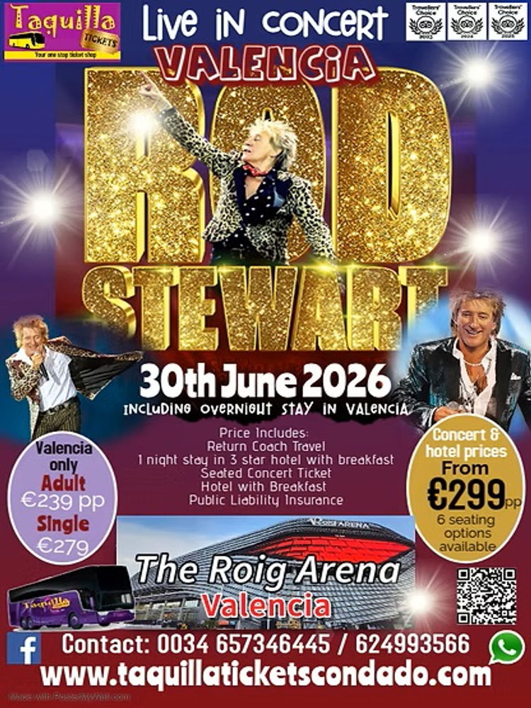 Poster for Rod Stewart